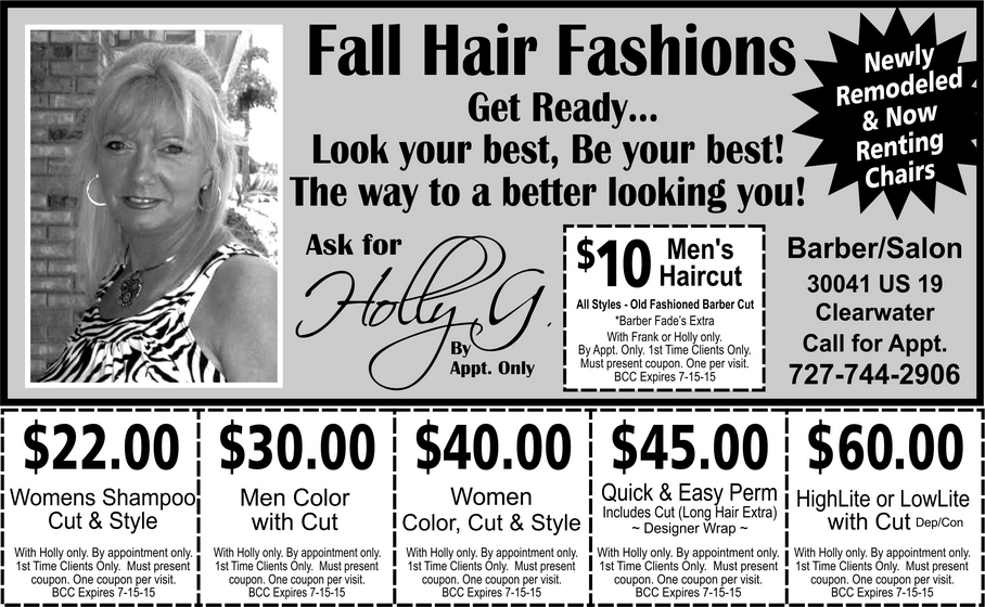 Coupon for Holly G, Hair